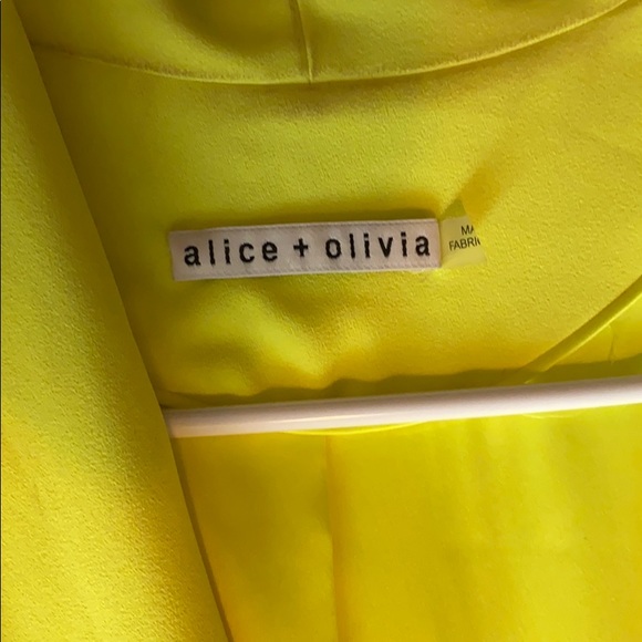 Alice + Olivia | Jackets & Coats | Alice Olivia Green Neon Blazer Alice + Olivia | Jackets & Coats | Alice Olivia Green Neon Blazer